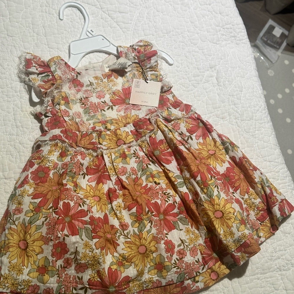 Floral Summer Girl Dress - Picture 8 of 16